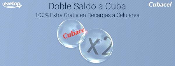 Recarga celulares en Cuba